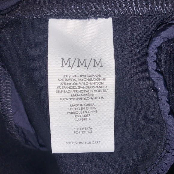 Womens Size M Cabi Chance Moto Jacket Navy EUC - Picture 5 of 7